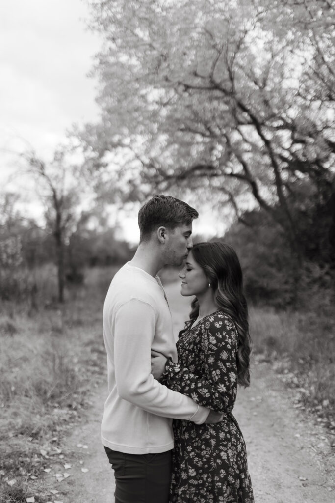 Couple session at great plains nature center