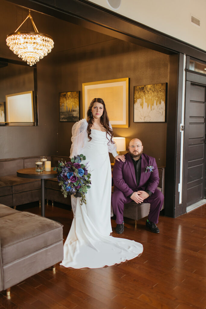 Industrial wedding venue in Wichita