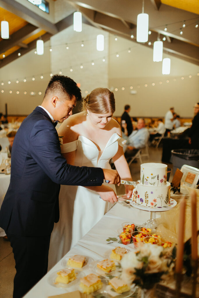 A wedding planner assists with the timeline of the wedding reception and cueing music